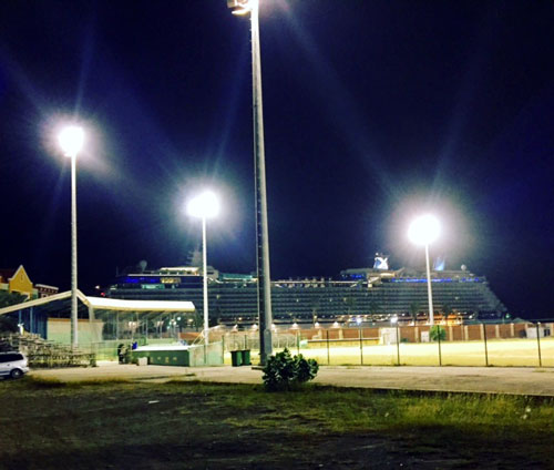 Johnny Vrutaal Stadium in Willemstad, Curacao