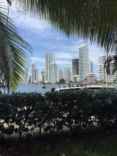 View of the ocean in Panama